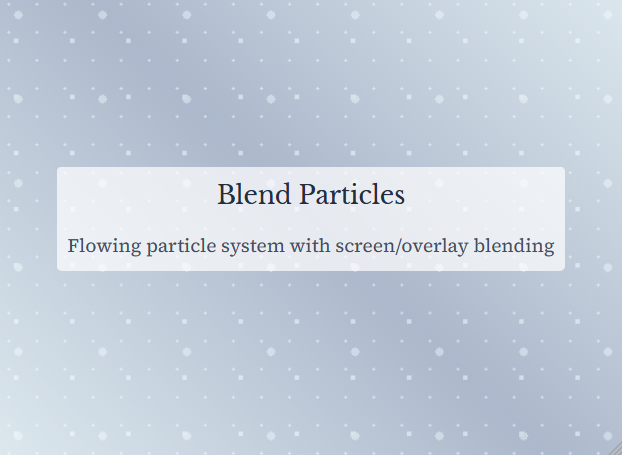 Advanced CSS Animations Showcase - Clip-path, Filter, Blend-mode